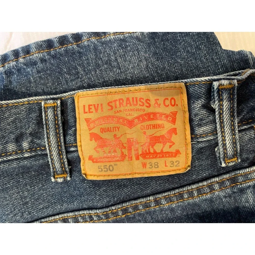 Levis 550 Jeans Mens Size 38